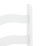 Casa si Gradina - Mobilier - Scaune si fotolii - Scaune - Scaune de bucatarie Corona 2buc. alb 42x47x107cm lemn masiv pin - Infinity.ro