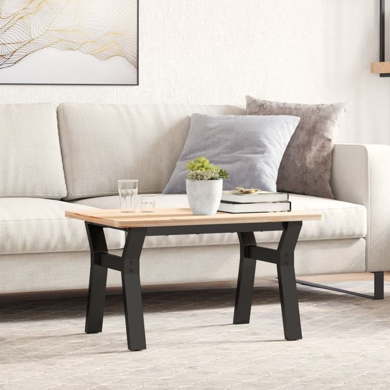Casa si Gradina - Mobilier - Feronerie si accesorii mobila - Picioare Masuta de cafea Y-Frame 60x40x38 cm Fonta - Infinity.ro