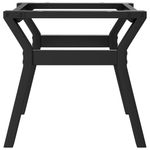 Casa si Gradina - Mobilier - Feronerie si accesorii mobila - Picioare Masuta de cafea Y-Frame 60x40x38 cm Fonta - Infinity.ro