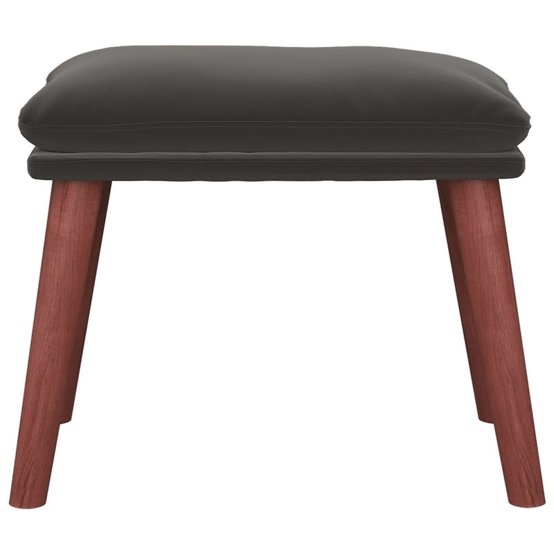 Casa si Gradina - Mobilier - Scaune si fotolii - Tabureti - Taburet, gri inchis, 45x29,5x35 cm, catifea - Infinity.ro