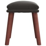 Casa si Gradina - Mobilier - Scaune si fotolii - Tabureti - Taburet, gri inchis, 45x29,5x35 cm, catifea - Infinity.ro