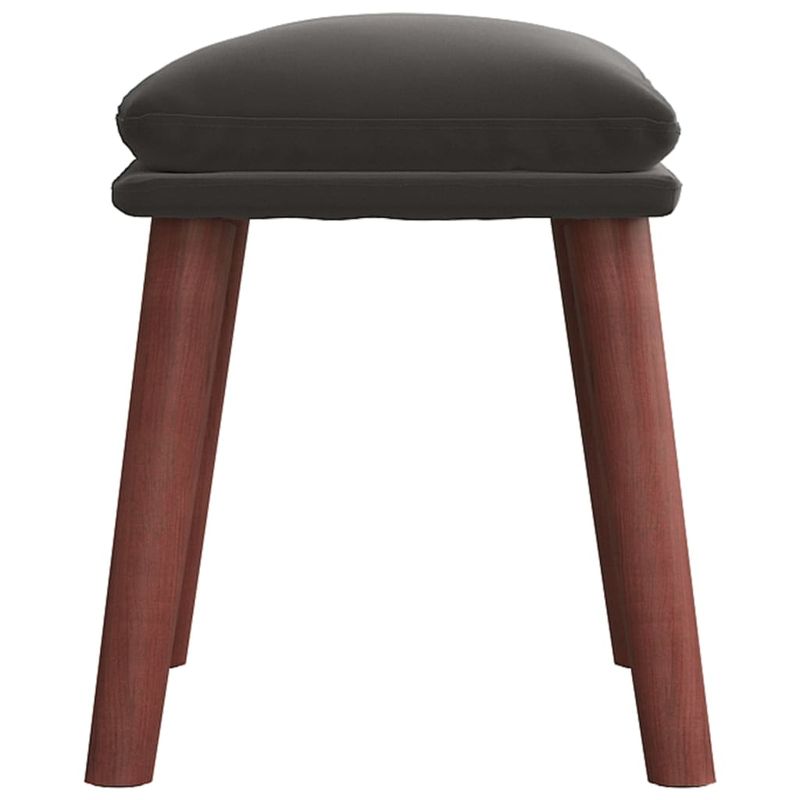 Casa si Gradina - Mobilier - Scaune si fotolii - Tabureti - Taburet, gri inchis, 45x29,5x35 cm, catifea - Infinity.ro