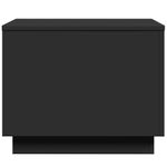 Casa si Gradina - Mobilier - Mese si birouri - Masute de cafea - Masuta de cafea cu lumini LED, negru, 50x50x40 cm - Infinity.ro