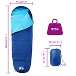 Sport si Outdoor - Camping - Saci de dormit - Sac de dormit tip mumie pentru adulti de camping, 3 anotimpuri - Infinity.ro