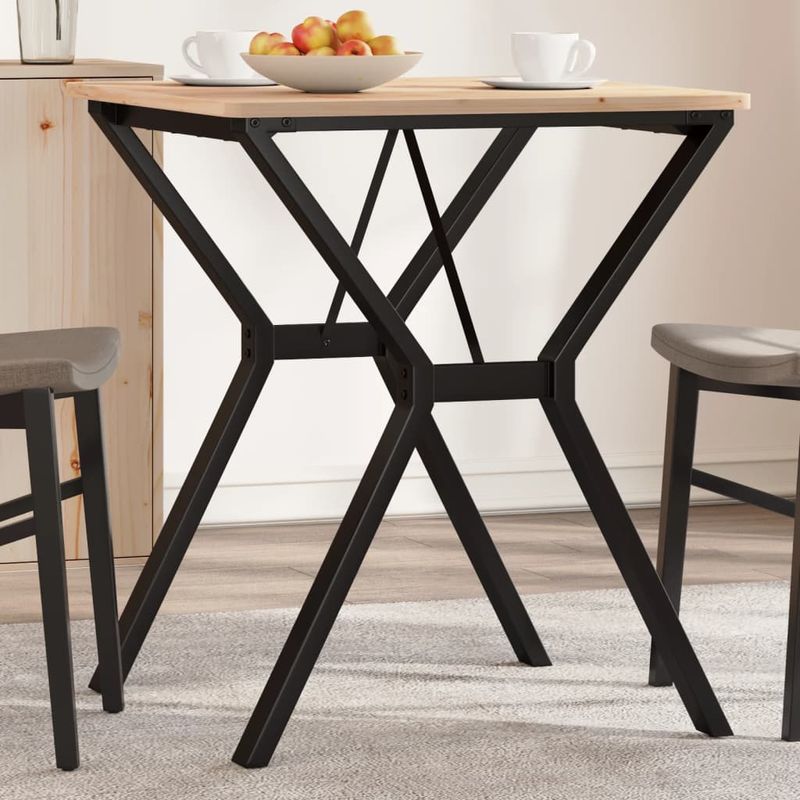 Casa si Gradina - Mobilier - Feronerie si accesorii mobila - Picioare masa de sufragerie Y-Frame 60x60x73 cm Fonta - Infinity.ro