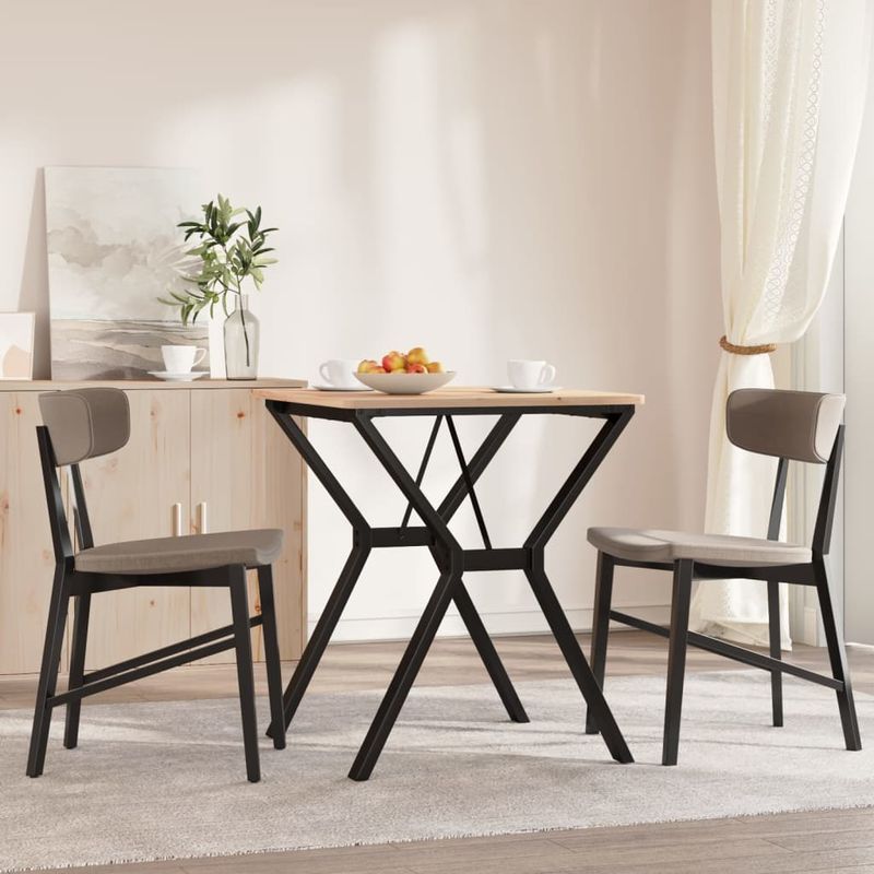 Casa si Gradina - Mobilier - Feronerie si accesorii mobila - Picioare masa de sufragerie Y-Frame 60x60x73 cm Fonta - Infinity.ro