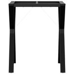 Casa si Gradina - Mobilier - Feronerie si accesorii mobila - Picioare masa de sufragerie Y-Frame 60x60x73 cm Fonta - Infinity.ro
