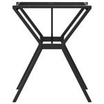 Casa si Gradina - Mobilier - Feronerie si accesorii mobila - Picioare masa de sufragerie Y-Frame 60x60x73 cm Fonta - Infinity.ro
