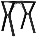 Casa si Gradina - Mobilier - Feronerie si accesorii mobila - Picioare masa de sufragerie Y-Frame 60x60x73 cm Fonta - Infinity.ro