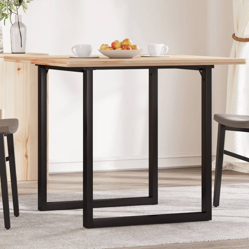 Casa si Gradina - Mobilier - Feronerie si accesorii mobila - Picioare Masuta de cafea O-Frame 60x60x73 cm Fonta - Infinity.ro