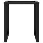 Casa si Gradina - Mobilier - Feronerie si accesorii mobila - Picioare Masuta de cafea O-Frame 60x60x73 cm Fonta - Infinity.ro