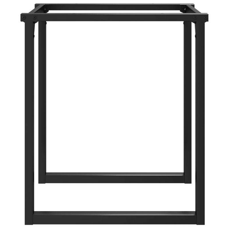 Casa si Gradina - Mobilier - Feronerie si accesorii mobila - Picioare Masuta de cafea O-Frame 60x60x73 cm Fonta - Infinity.ro
