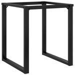 Casa si Gradina - Mobilier - Feronerie si accesorii mobila - Picioare Masuta de cafea O-Frame 60x60x73 cm Fonta - Infinity.ro