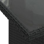 Casa si Gradina - Gradina si terasa - Mobilier exterior - Seturi mobila gradina - Set canapele de gradina cu perne, 7 piese, negru, poliratan - Infinity.ro