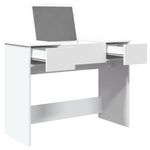 Casa si Gradina - Mobilier - Comode si corpuri - Masute de toaleta - Masa de toaleta cu oglinda, alb, 100x45x76 cm - Infinity.ro
