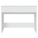 Casa si Gradina - Mobilier - Comode si corpuri - Masute de toaleta - Masa de toaleta cu oglinda, alb, 100x45x76 cm - Infinity.ro