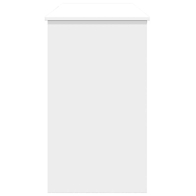 Casa si Gradina - Mobilier - Comode si corpuri - Masute de toaleta - Masa de toaleta cu oglinda, alb, 100x45x76 cm - Infinity.ro