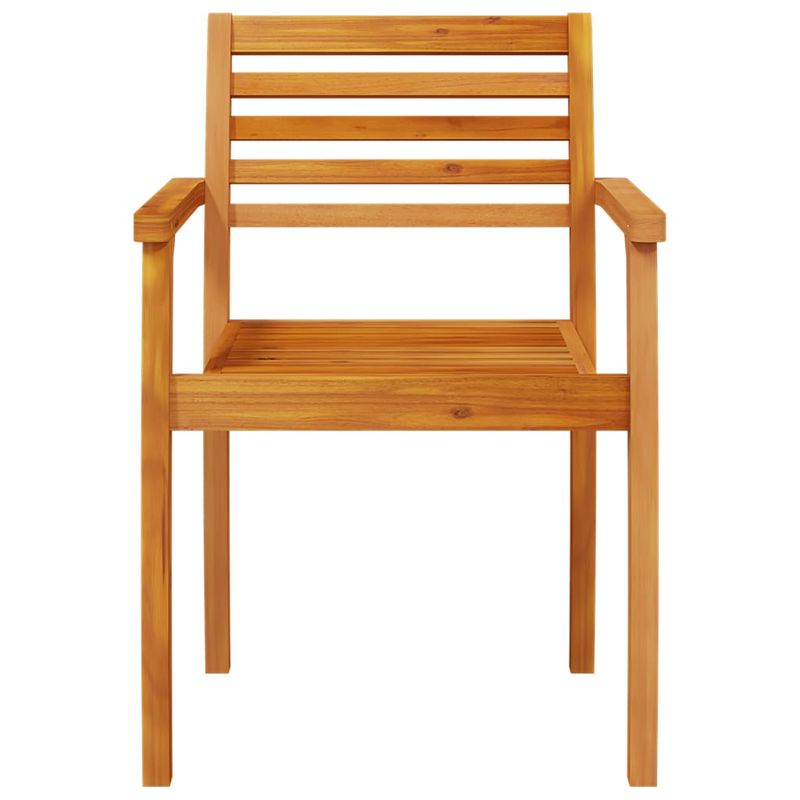Casa si Gradina - Gradina si terasa - Mobilier exterior - Scaune si sezlonguri gradina - Scaune de gradina, 6 buc, 59x55x85 cm, lemn masiv de acacia - Infinity.ro