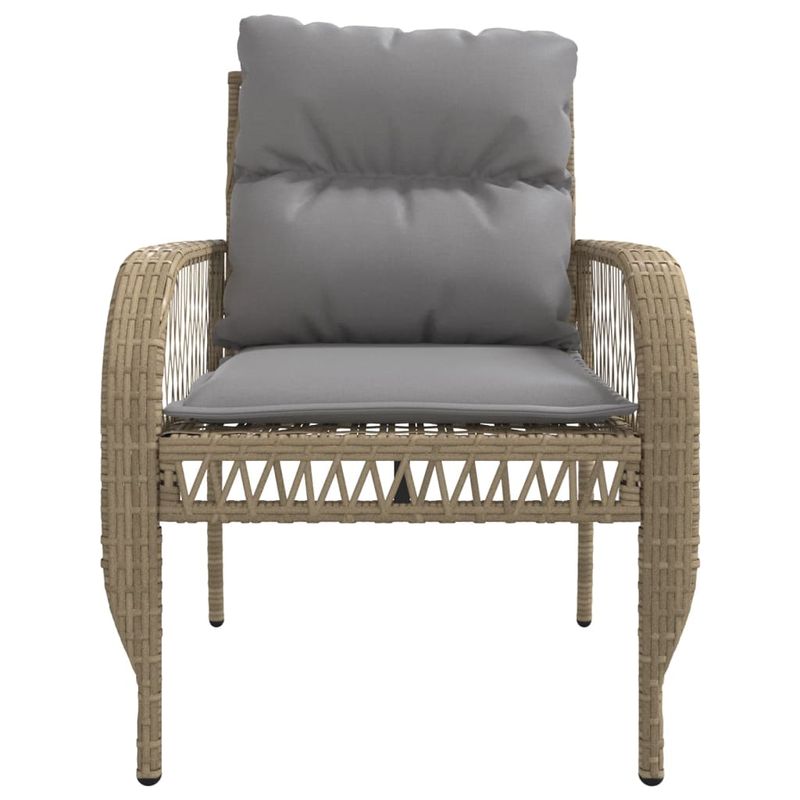Casa si Gradina - Gradina si terasa - Mobilier exterior - Seturi mobila gradina - Set canapele de gradina, 4 piese, cu perne, bej, poliratan - Infinity.ro