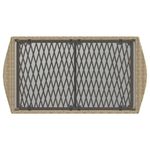 Casa si Gradina - Gradina si terasa - Mobilier exterior - Seturi mobila gradina - Set canapele de gradina, 4 piese, cu perne, bej, poliratan - Infinity.ro