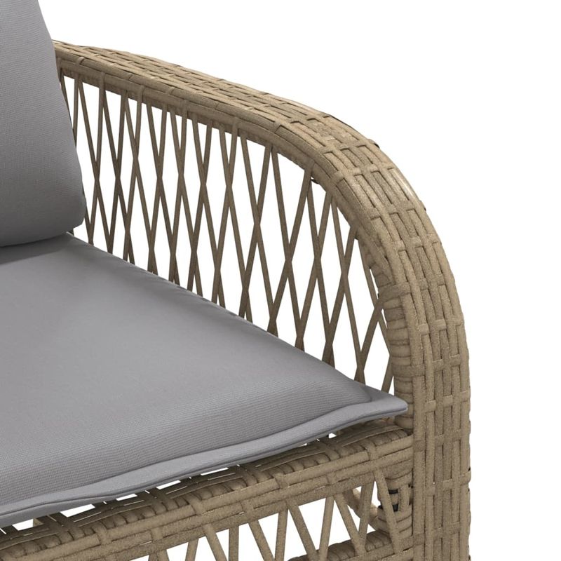 Casa si Gradina - Gradina si terasa - Mobilier exterior - Seturi mobila gradina - Set canapele de gradina, 4 piese, cu perne, bej, poliratan - Infinity.ro