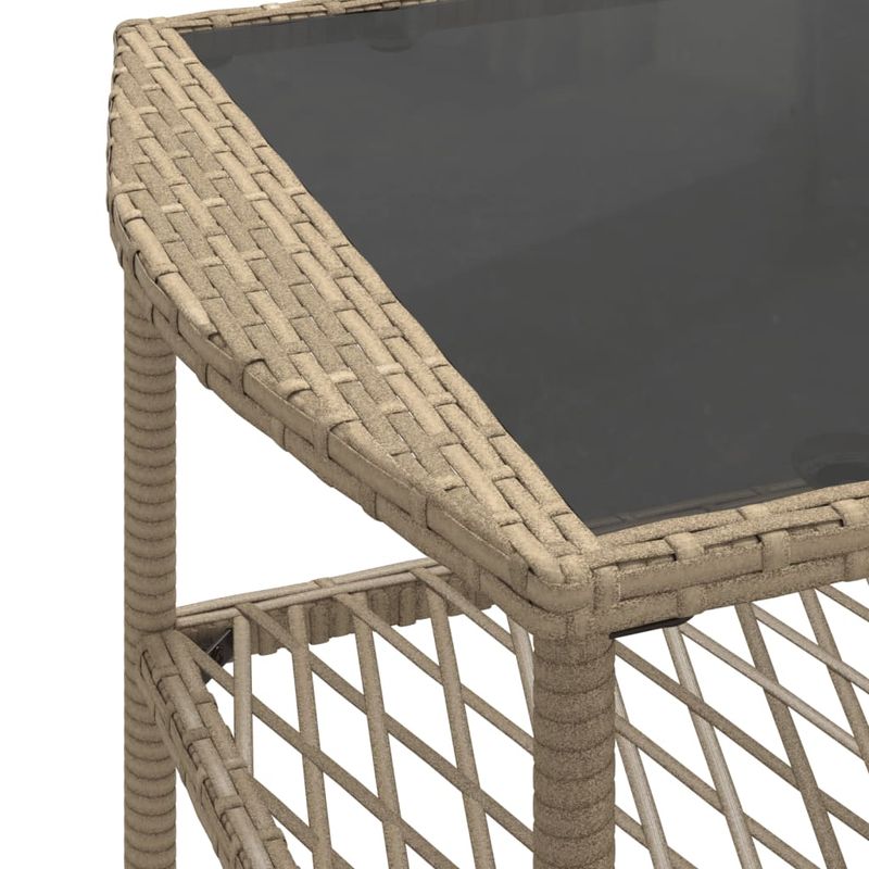 Casa si Gradina - Gradina si terasa - Mobilier exterior - Seturi mobila gradina - Set canapele de gradina, 4 piese, cu perne, bej, poliratan - Infinity.ro