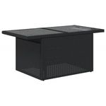 Casa si Gradina - Gradina si terasa - Mobilier exterior - Seturi mobila gradina - Set mobilier de gradina cu perne, 6 piese, negru, poliratan - Infinity.ro