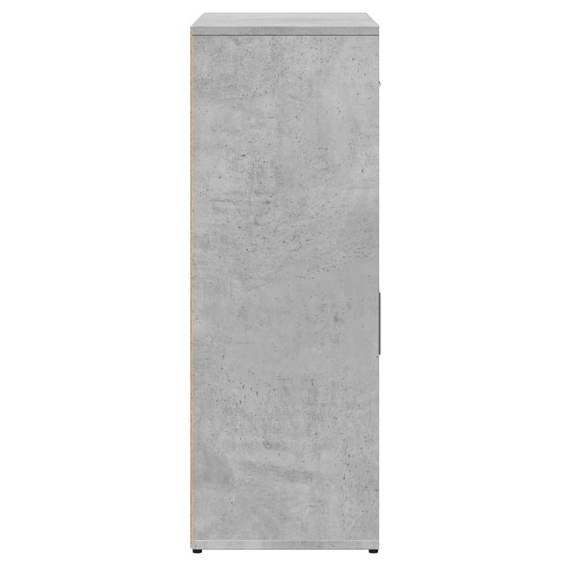 Casa si Gradina - Mobilier - Comode si corpuri - Comode - Comode, 2 buc., gri beton, 60x30x84 cm, lemn compozit - Infinity.ro