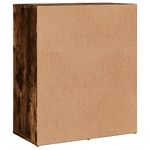 Casa si Gradina - Mobilier - Comode si corpuri - Comode - Dulapuri, 2 buc., stejar fumuriu, 60x31x70 cm, lemn prelucrat - Infinity.ro