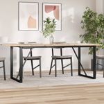 Casa si Gradina - Mobilier - Feronerie si accesorii mobila - Picioare masa de sufragerie O-Frame 160x80x73 cm Fonta - Infinity.ro