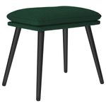 Casa si Gradina - Mobilier - Scaune si fotolii - Tabureti - Taburet, verde inchis, 45x29,5x35 cm, material textil - Infinity.ro