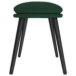 Casa si Gradina - Mobilier - Scaune si fotolii - Tabureti - Taburet, verde inchis, 45x29,5x35 cm, material textil - Infinity.ro