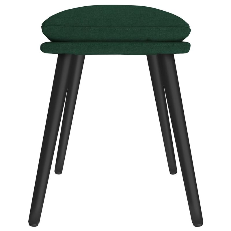 Casa si Gradina - Mobilier - Scaune si fotolii - Tabureti - Taburet, verde inchis, 45x29,5x35 cm, material textil - Infinity.ro