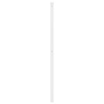 Casa si Gradina - Mobilier - Paturi si accesorii - Accesorii paturi - Tablie de pat metalica, alb, 107 cm - Infinity.ro