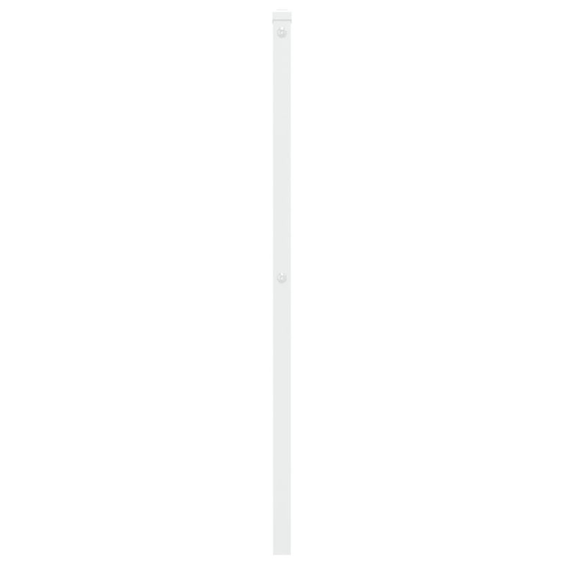 Casa si Gradina - Mobilier - Paturi si accesorii - Accesorii paturi - Tablie de pat metalica, alb, 107 cm - Infinity.ro