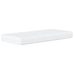 Casa si Gradina - Mobilier - Paturi si accesorii - Paturi - Pat cu saltea, gri, 90x190 cm, piele ecologica - Infinity.ro