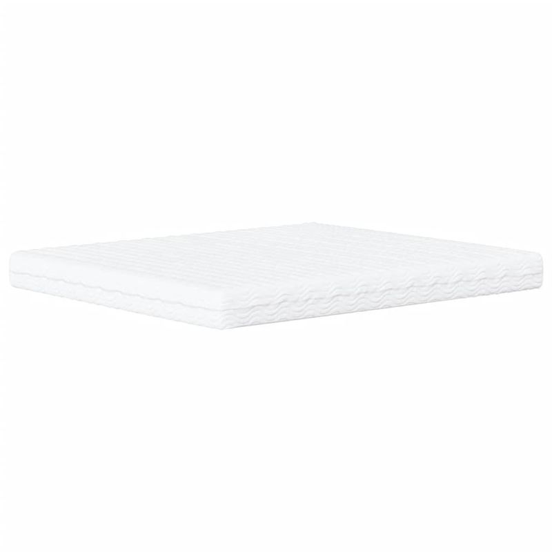 Casa si Gradina - Mobilier - Paturi si accesorii - Paturi - Pat cu saltea, gri, 180x200 cm, piele ecologica - Infinity.ro