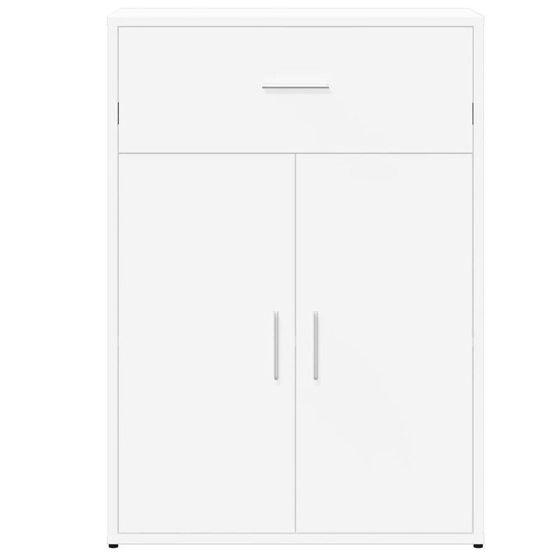 Casa si Gradina - Mobilier - Comode si corpuri - Comode - Dulapuri, 2 buc., alb, 60x30x84 cm, lemn prelucrat - Infinity.ro