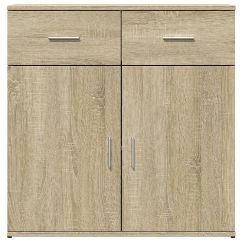 Casa si Gradina - Mobilier - Comode si corpuri - Comode - Dulapuri, 2 buc., stejar sonoma, 79x38x80 cm, lemn prelucrat - Infinity.ro