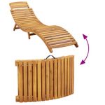 Casa si Gradina - Gradina si terasa - Mobilier exterior - Scaune si sezlonguri gradina - Sezlonguri cu perne, 2 buc., taupe, lemn masiv de acacia - Infinity.ro