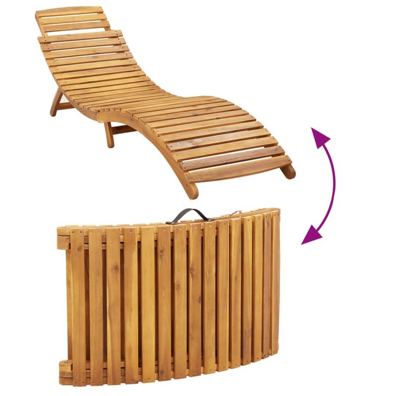 Casa si Gradina - Gradina si terasa - Mobilier exterior - Scaune si sezlonguri gradina - Sezlonguri cu perne, 2 buc., taupe, lemn masiv de acacia - Infinity.ro