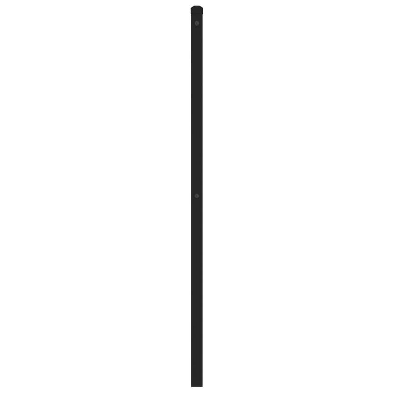 Casa si Gradina - Mobilier - Paturi si accesorii - Accesorii paturi - Tablie de pat metalica, negru, 160 cm - Infinity.ro