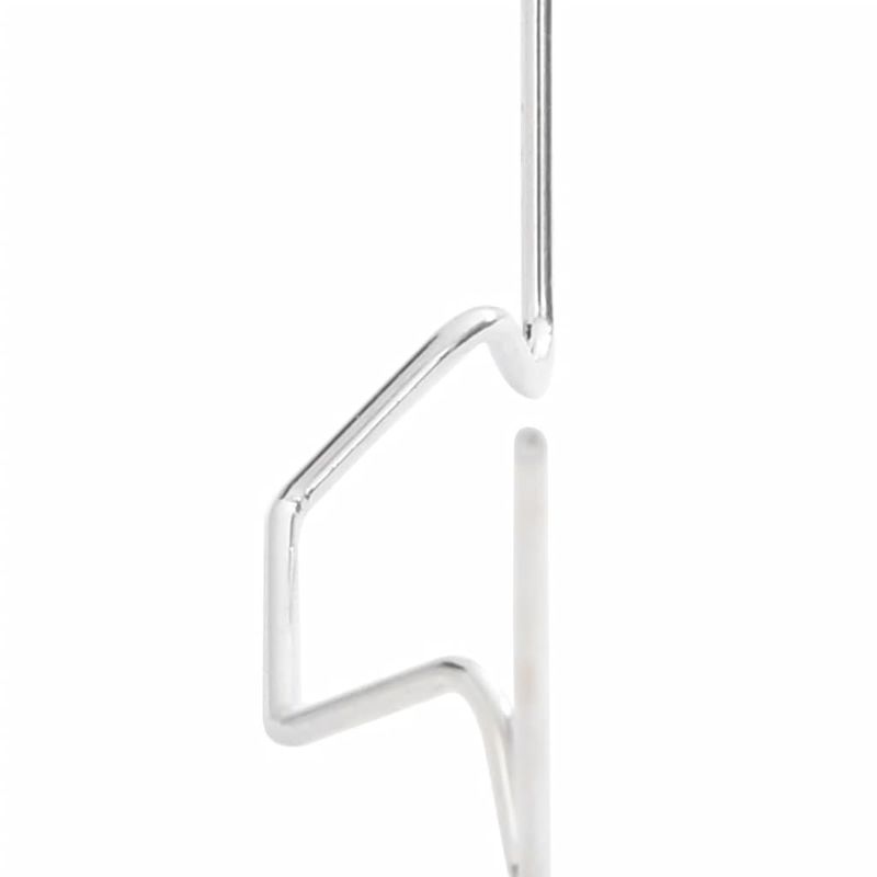 Casa si Gradina - Gradinarit si plante - Unelte gradinarit - Accesorii pentru unelte gradinarit - Cleme pentru sera 100 buc. otel galvanizat tip W - Infinity.ro
