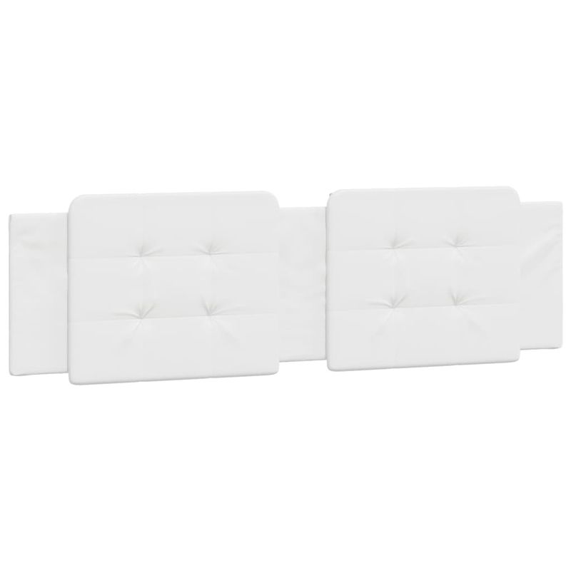 Casa si Gradina - Mobilier - Paturi si accesorii - Paturi - Pat cu saltea, alb, 180x200 cm, piele ecologica - Infinity.ro