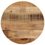 Casa si Gradina/Mobilier/Feronerie si accesorii mobila - Blat de masa rotund, Ø 40x1,5 cm, lemn masiv de mango brut - Infinity.ro