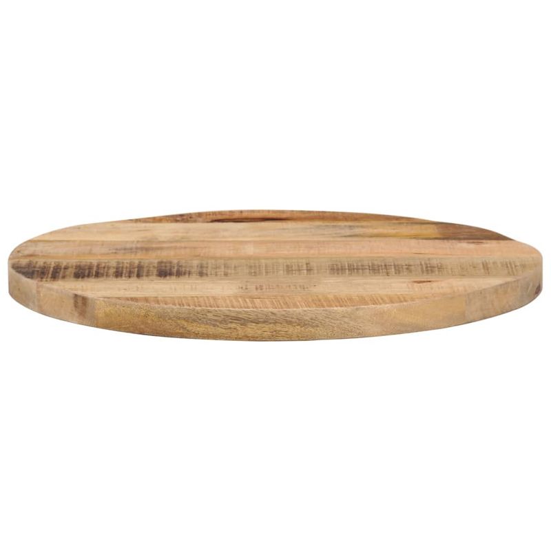 Casa si Gradina/Mobilier/Feronerie si accesorii mobila - Blat de masa rotund, Ø 40x1,5 cm, lemn masiv de mango brut - Infinity.ro