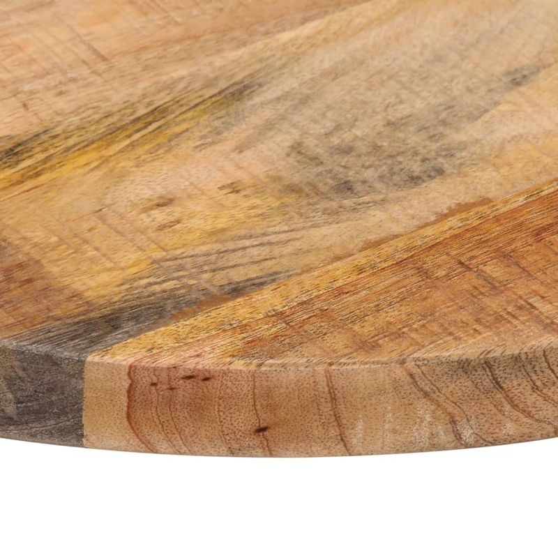 Casa si Gradina/Mobilier/Feronerie si accesorii mobila - Blat de masa rotund, Ø 40x1,5 cm, lemn masiv de mango brut - Infinity.ro