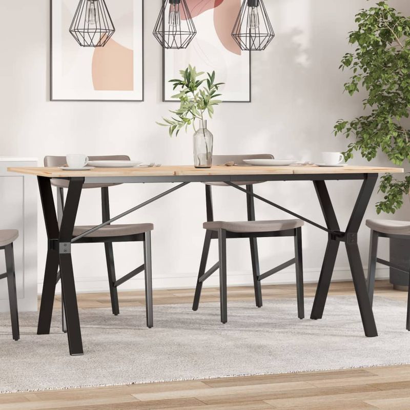 Casa si Gradina - Mobilier - Feronerie si accesorii mobila - Picioare masa de sufragerie Y-Frame 140x60x73 cm Fonta - Infinity.ro