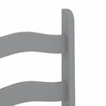 Casa si Gradina - Mobilier - Scaune si fotolii - Scaune - Scaune de bucatarie Corona 2buc. gri 42x47x107cm lemn masiv pin - Infinity.ro