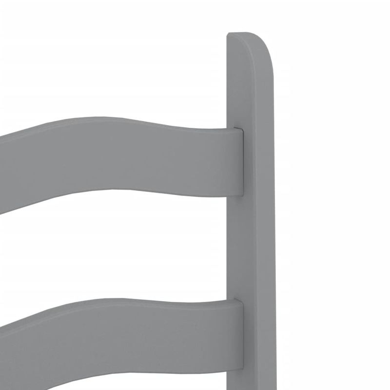 Casa si Gradina - Mobilier - Scaune si fotolii - Scaune - Scaune de bucatarie Corona 2buc. gri 42x47x107cm lemn masiv pin - Infinity.ro
